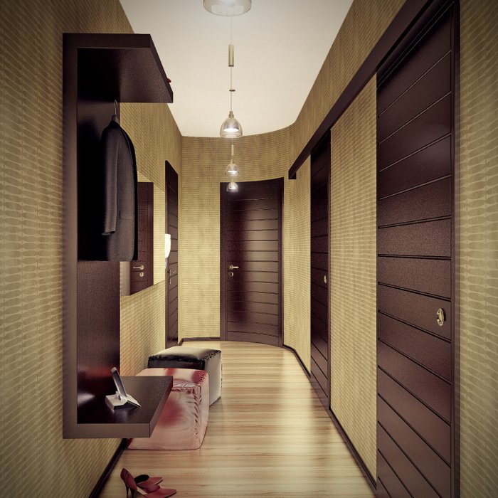 Дизайн узкого коридора: самые классные идеи — Domik.ua